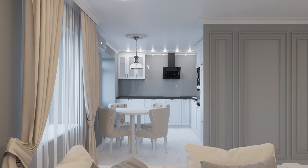 Обложка проекта: Интерьер в серых тонах