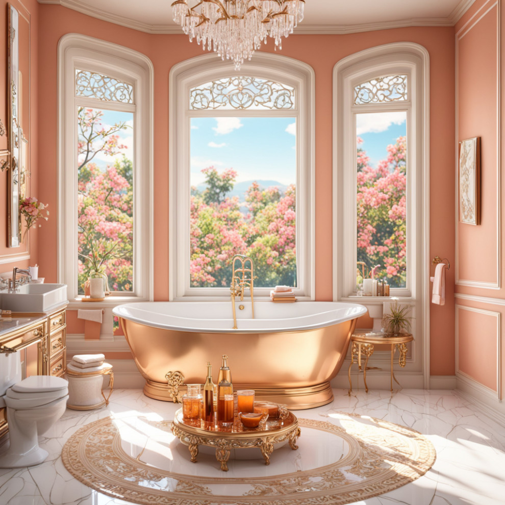 Ванная комната созданная ИИ