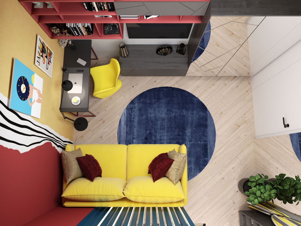 Яркая квартира