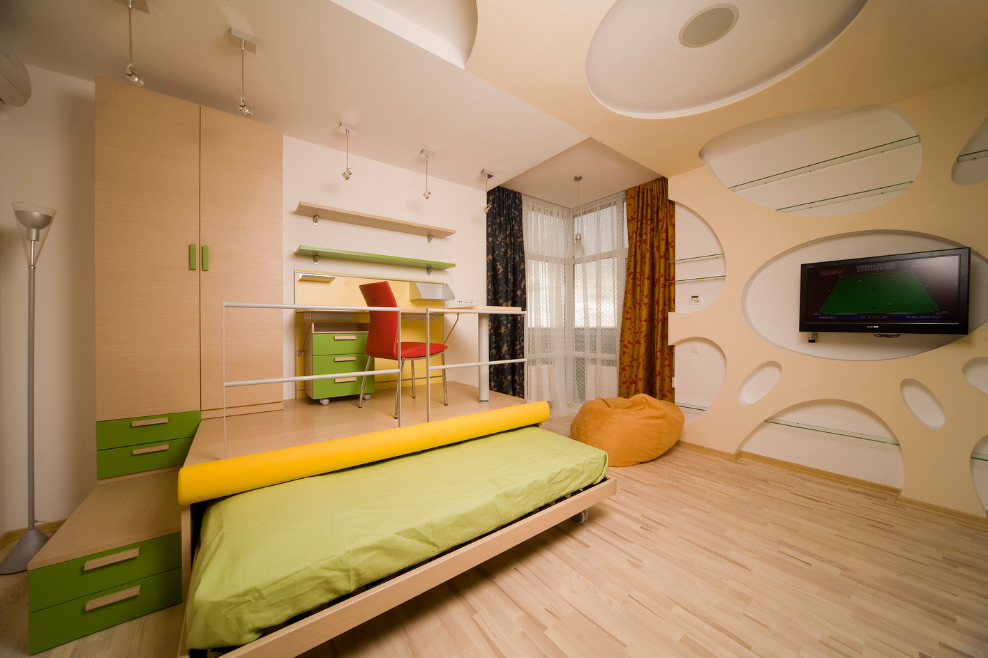 Обложка проекта: Жилая квартира. г. Киев. "Игра контрастов"