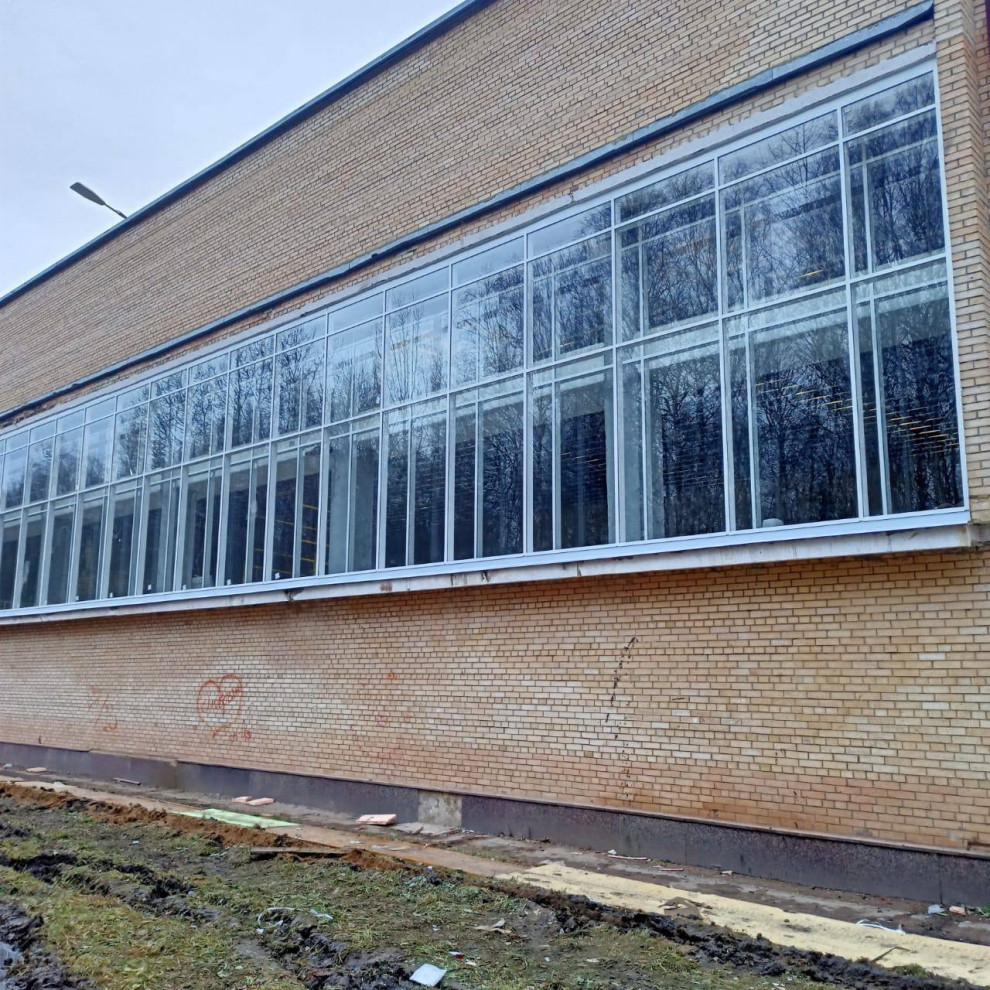 Обложка проекта: Остекление бассейна