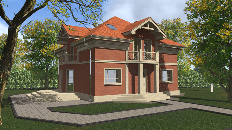 Обложка проекта: Проект дома в Калининграде № 09