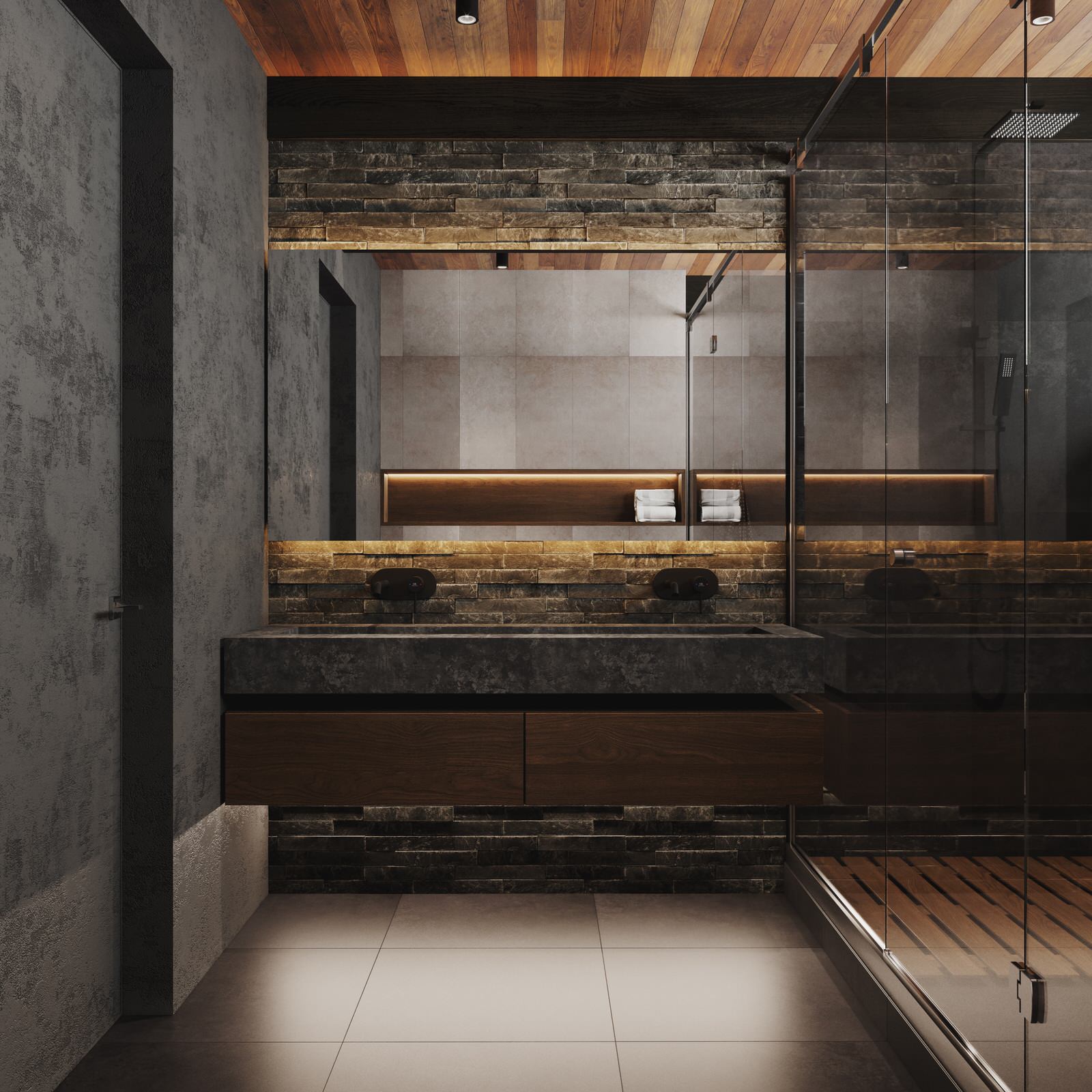 Hunter house | 88 кв. м | Проект загородного дома в современном стиле