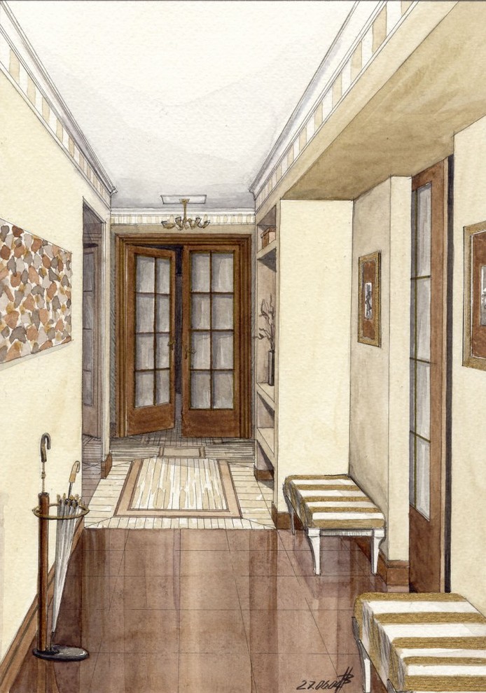 прихожая,2004, Москва