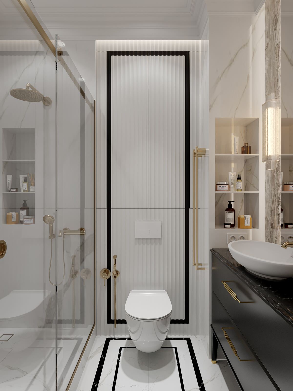 Ванная с душевой