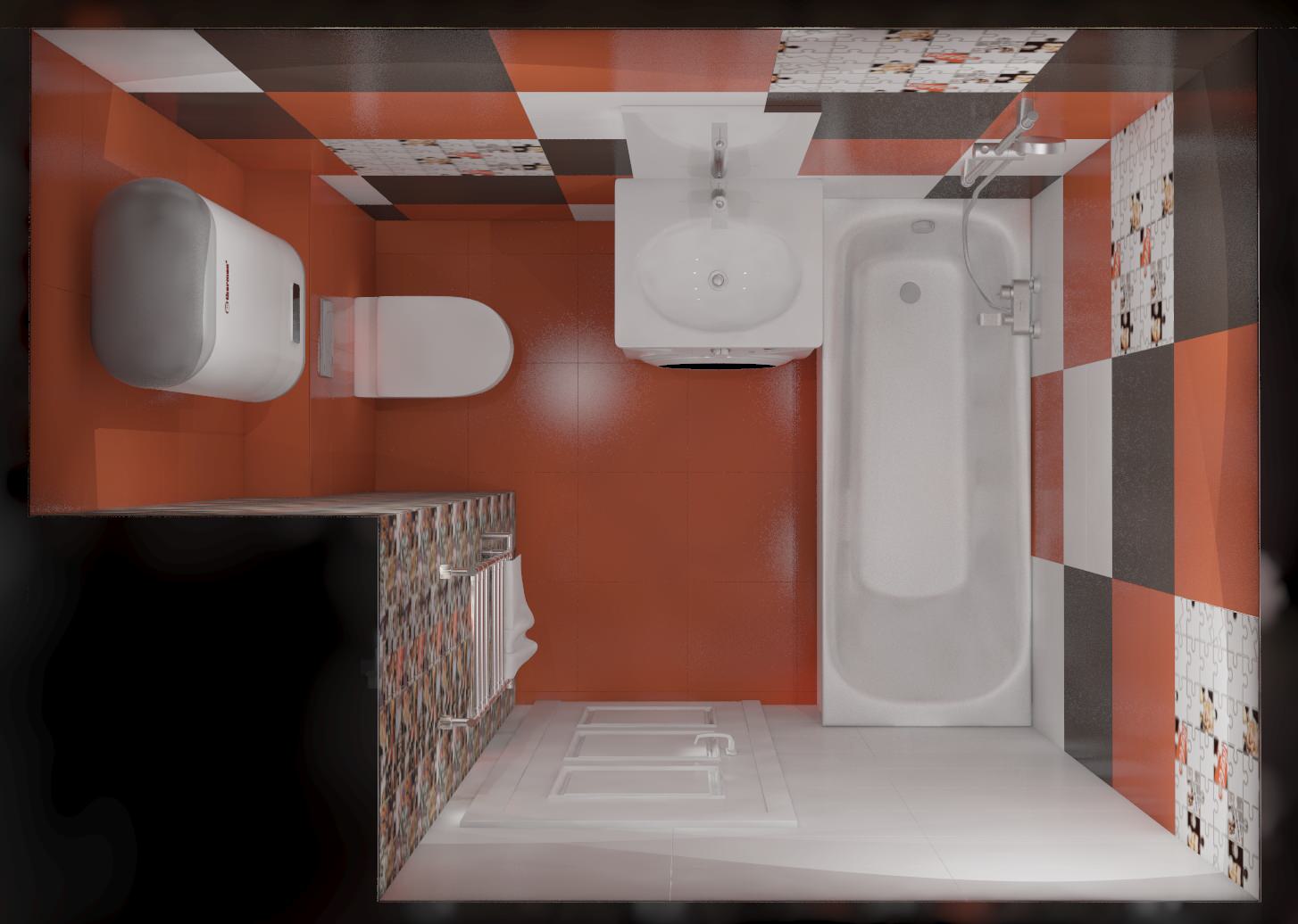 Хай тек в санузлах с плиткой Атем и экостиль с 3 Д панелью в спальне