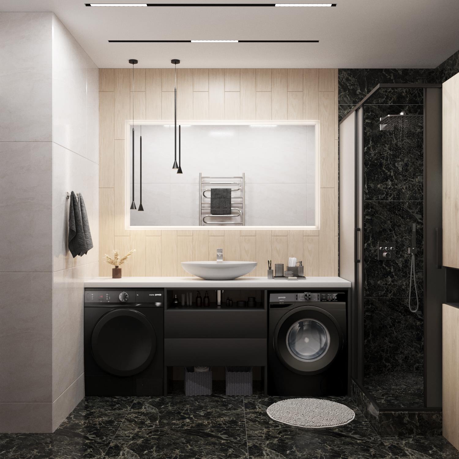 ЖК Красный Аксай. Двухкомнатная квартира в современном стиле