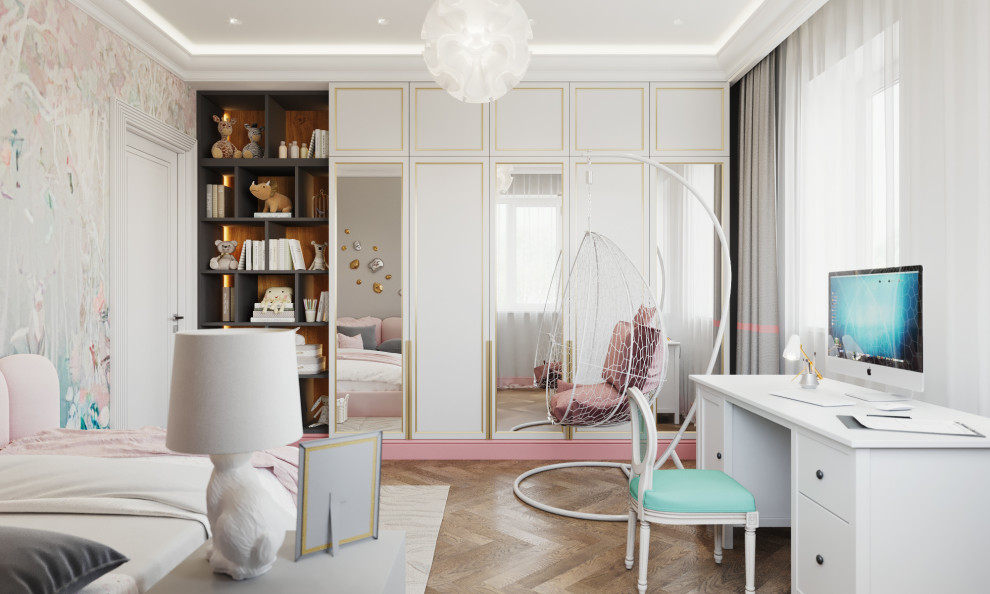 Интерьер загородного дома 280 кв.м КП Вешки