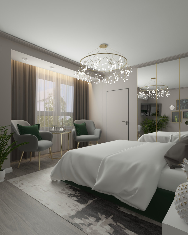 Трехкомнатная квартира в современном стиле в г. Новороссийск