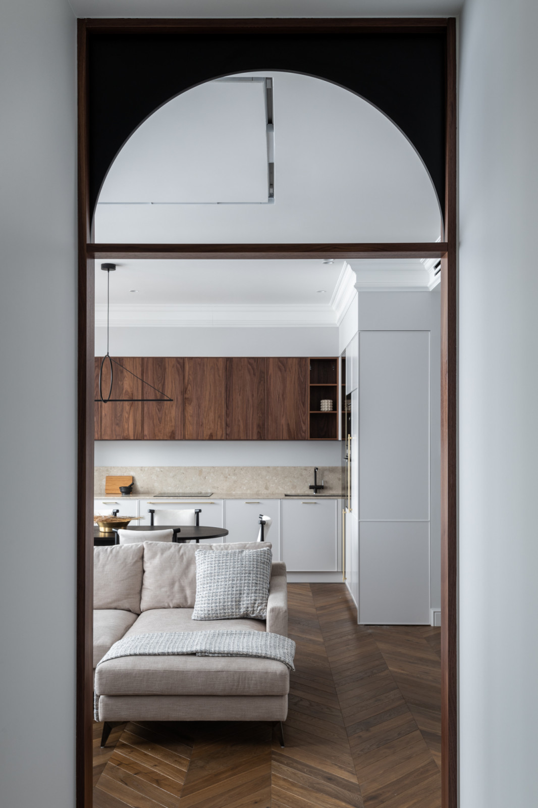 Houzz тур: Квартира в бельгийском стиле на русской «базе»