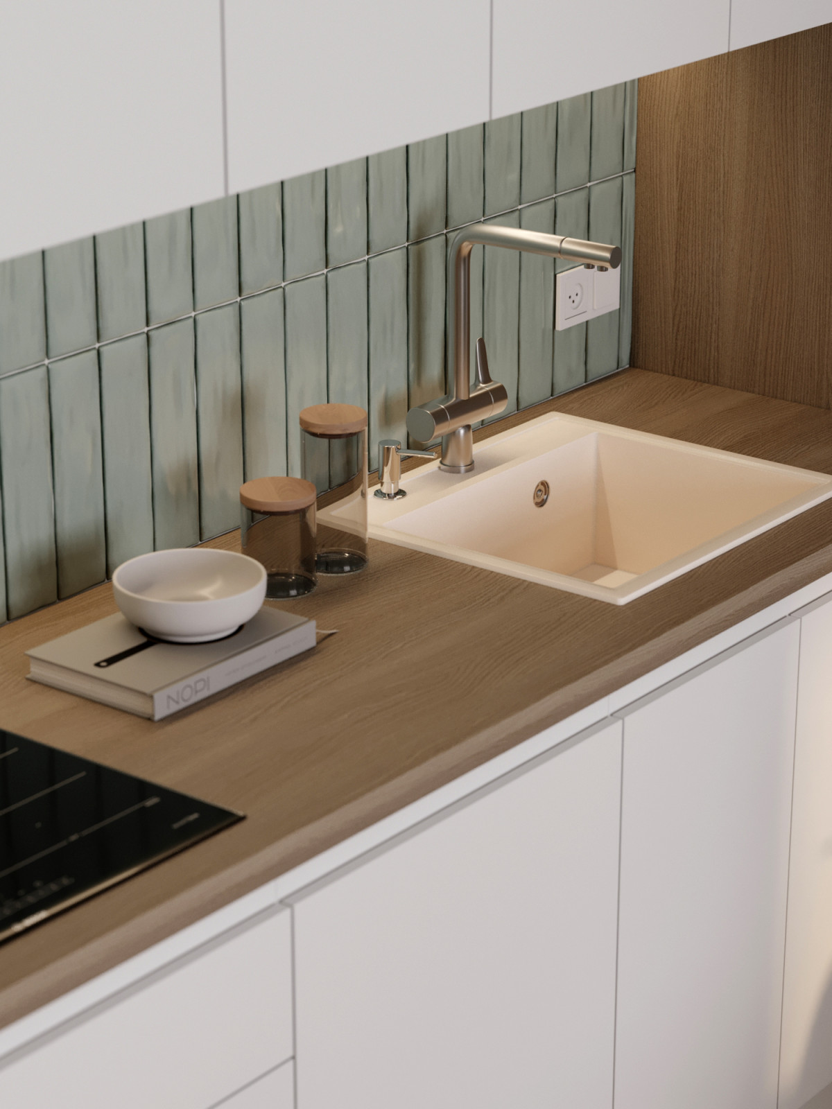 Трехкомнатная квартира в городе Дубнаа