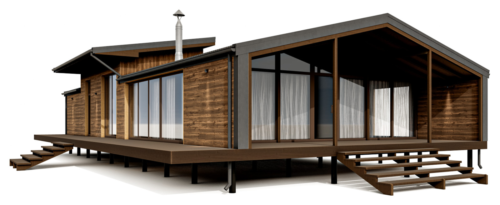 Обложка проекта: Архитектурная визуализация частного дома