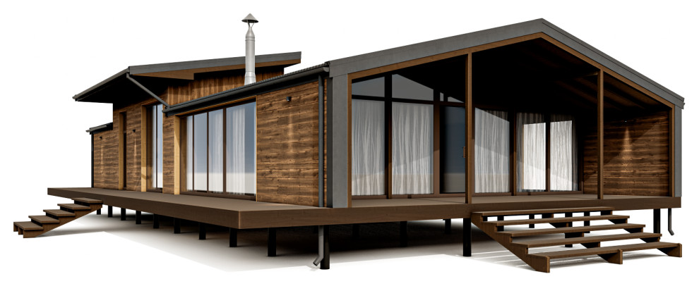 Обложка проекта: Архитектурная визуализация частного дома