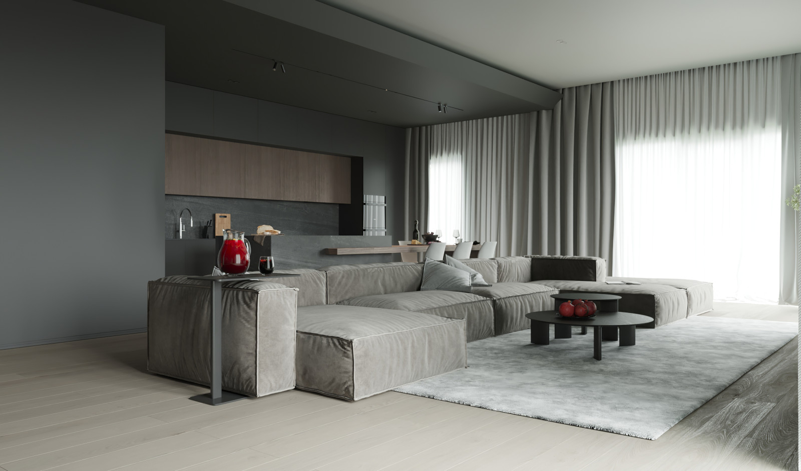 HL 2112   |   Кухня-гостинная