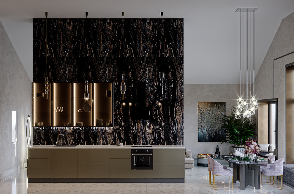 Двухэтажный дом со вторым светом "Искристая прохлада грез"