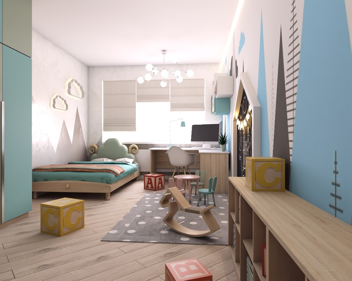 Дизайн интерьера таунхауса