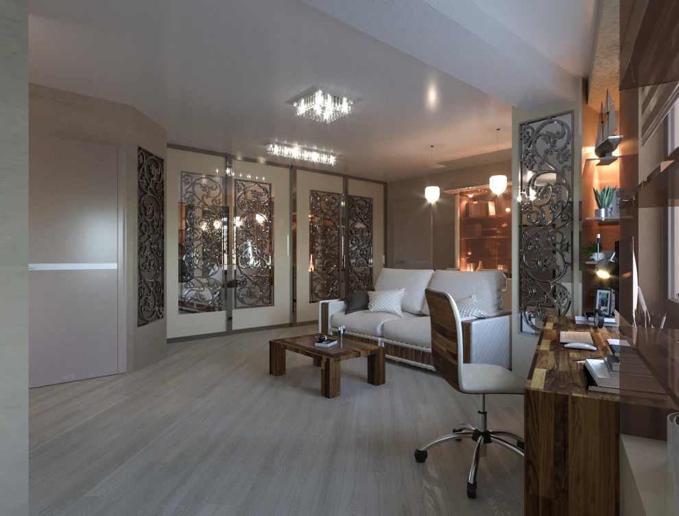 Квартира с уютным и стильным интерьером