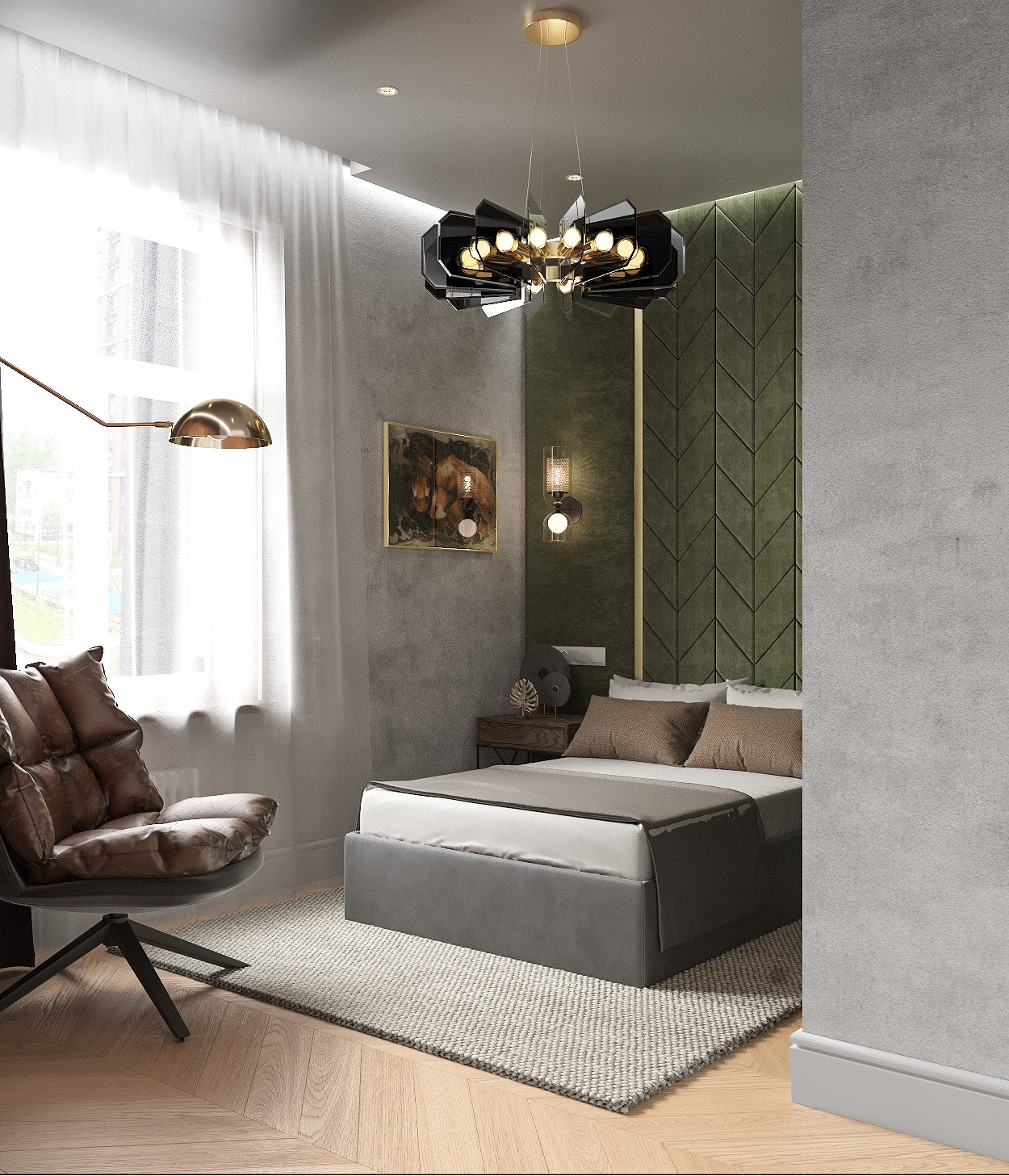 Дизайн проект квартиры 70 м2