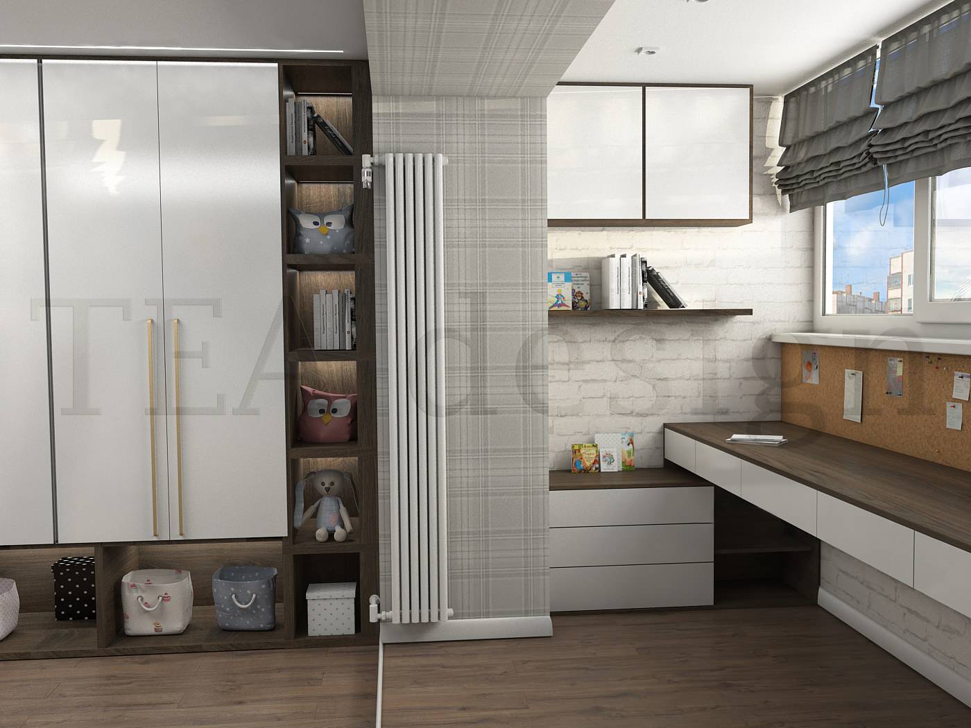 Детская для 3-х мальчиков