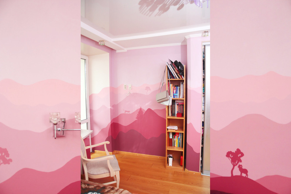 Обложка проекта: Роспись стен в детской