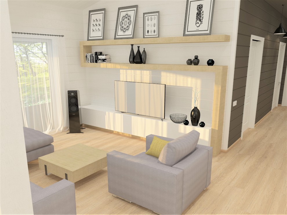 Дизайн проект загородного дома "HoneyHome"