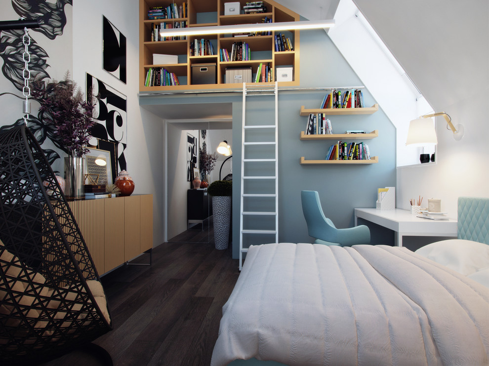 Обложка проекта: Зеленый лофт, 105 м2