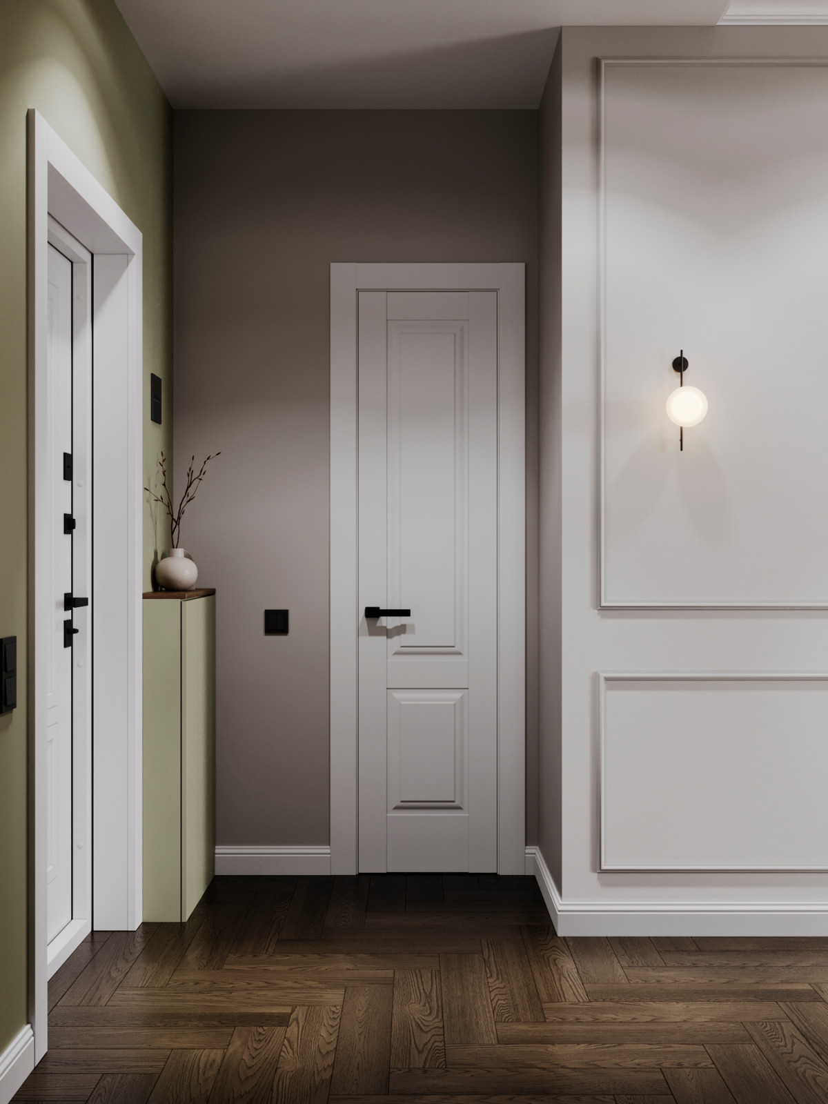 Уютный интерьер в ЖК Западный Порт