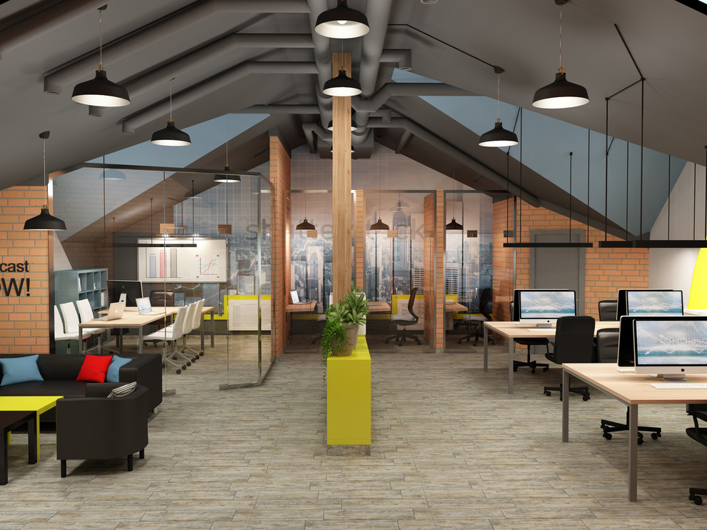 Яркий Лофт для офиса