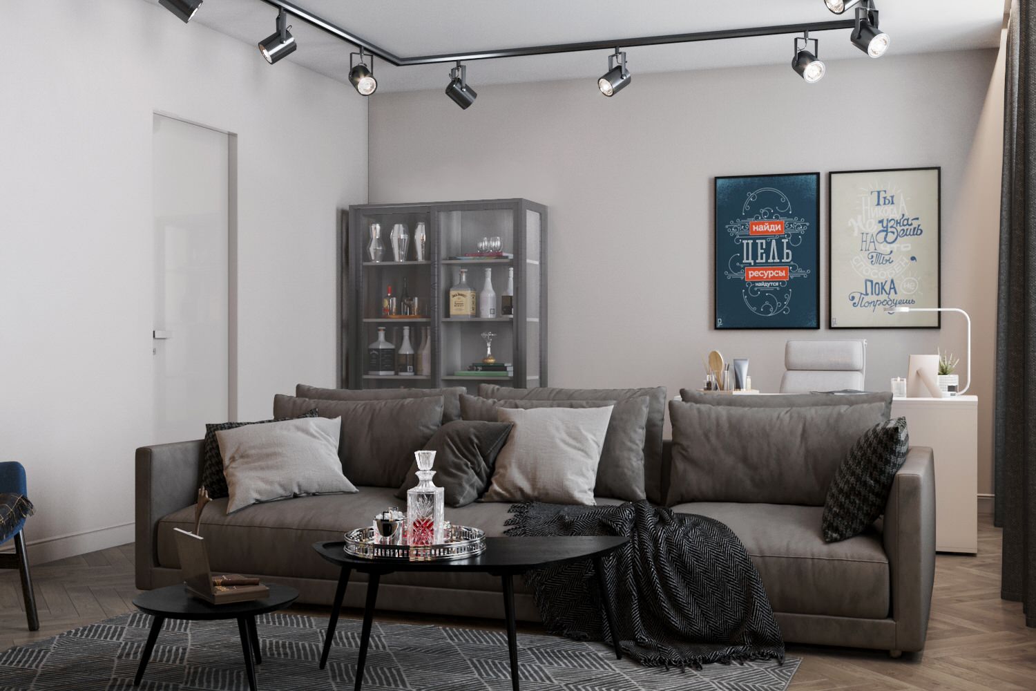 Двушка для активного холостяка