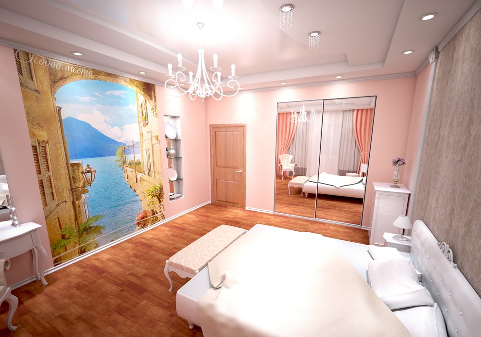 Обложка проекта: дизайн проект спальни для девочки в 3х к.квартире