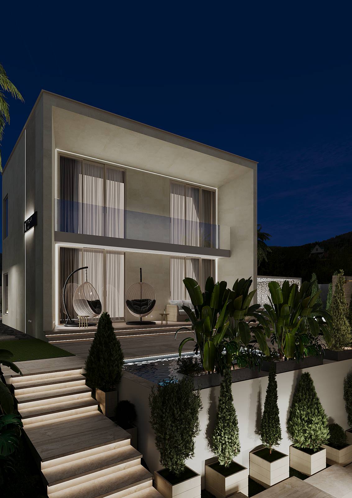 Архитектурный проект 2-ух этажной MINIVILLI.terra