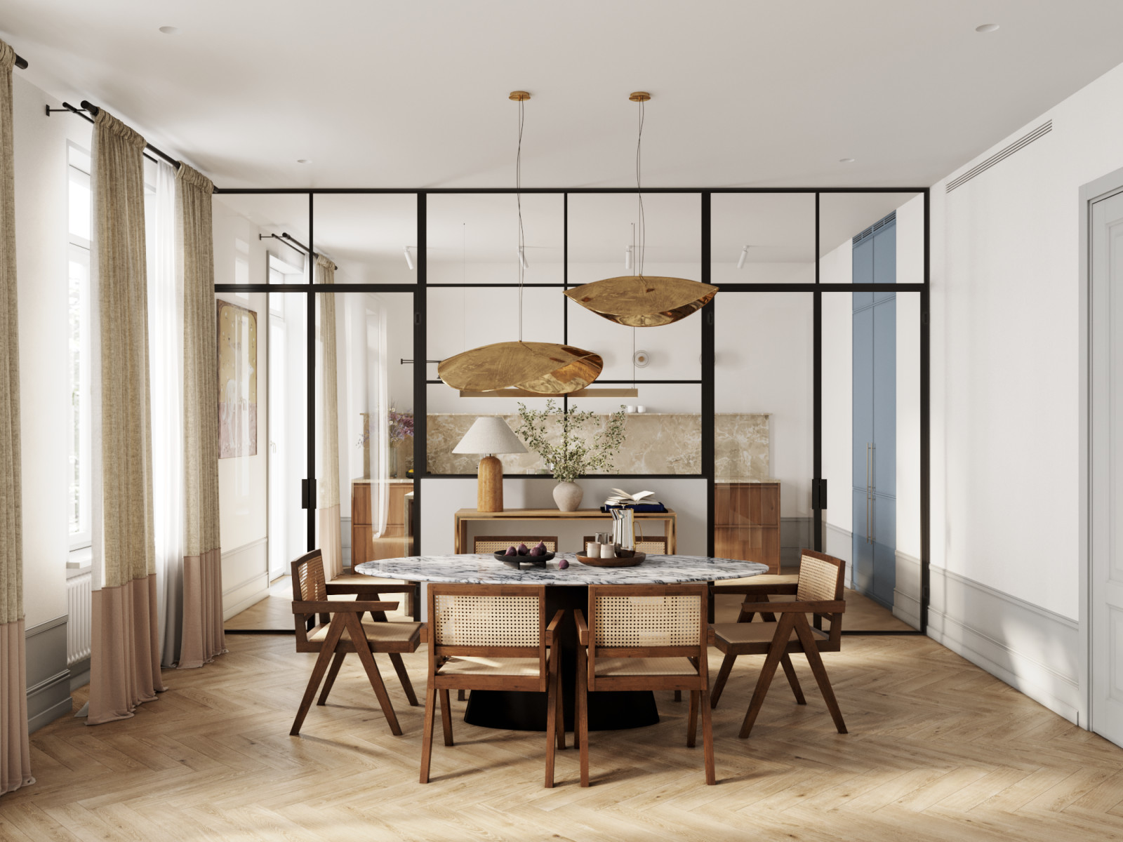 Квартира 170 м2 в Пресненском районе