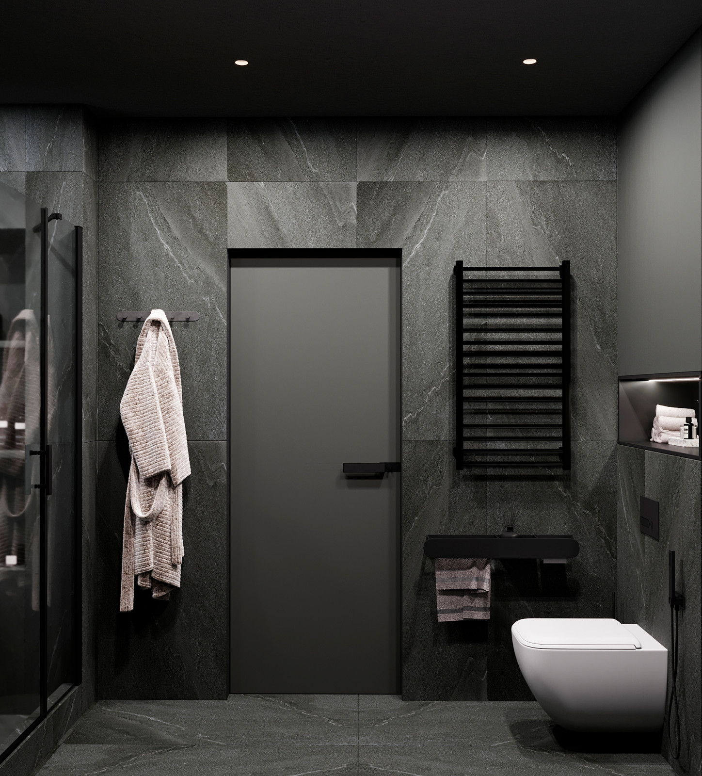 Ванная для молодой девушки в ЖК "Лесопарковый"