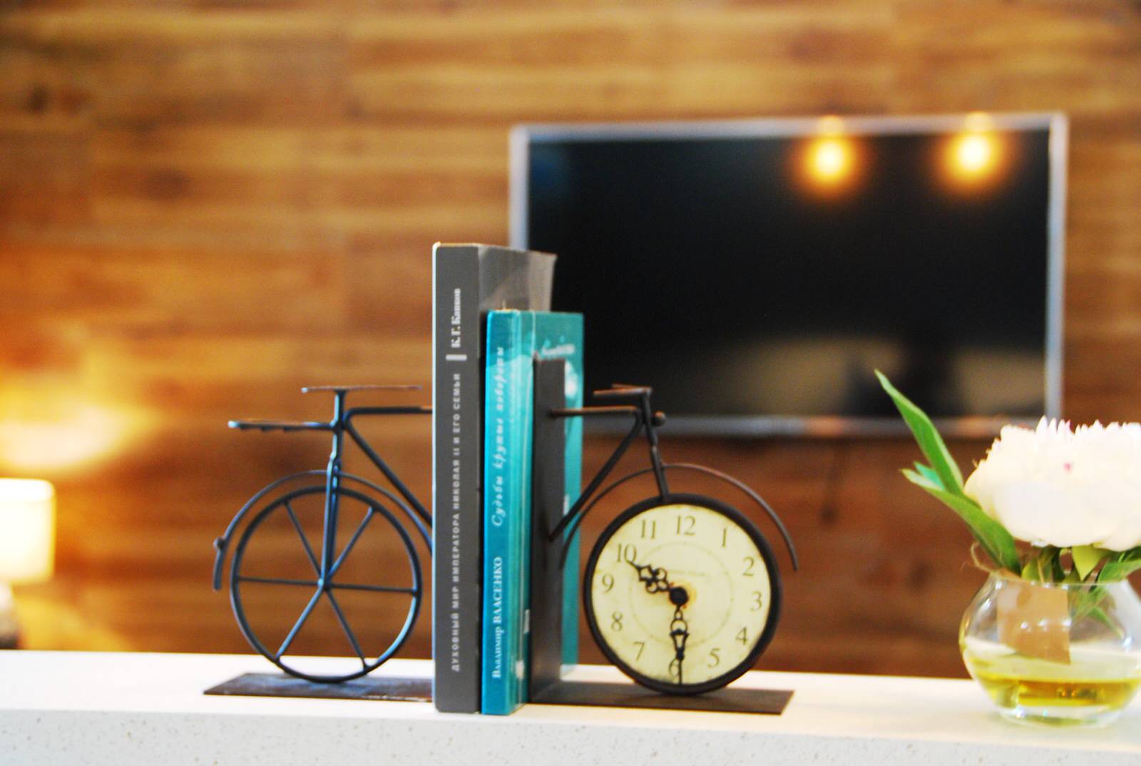 Кухня-гостиная в скандинавском стиле "Туманный Петербург"