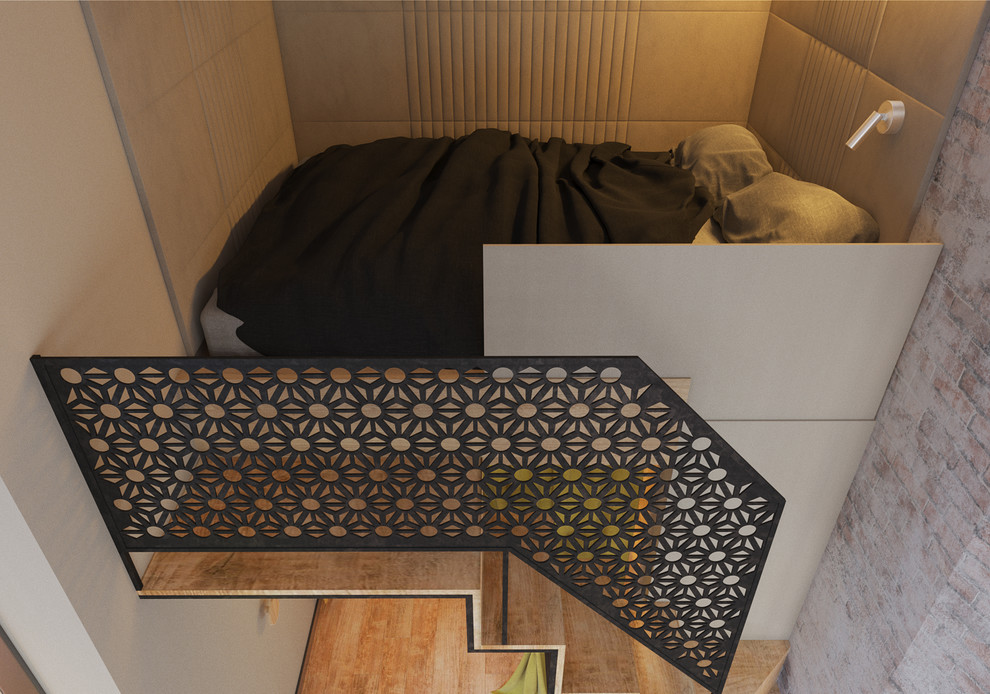 Необычный лофт для необычной семьи