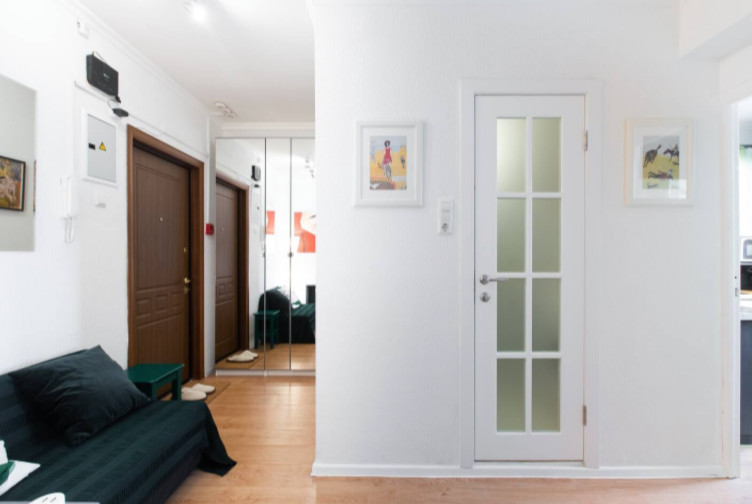 Обложка проекта: Квартира на метро Алексеевская