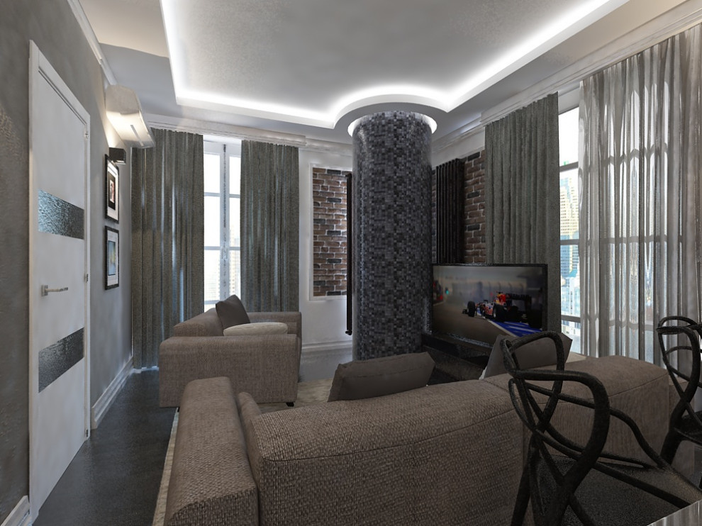 дизайн квартиры 58 кв. г.Москва ЖК Арт