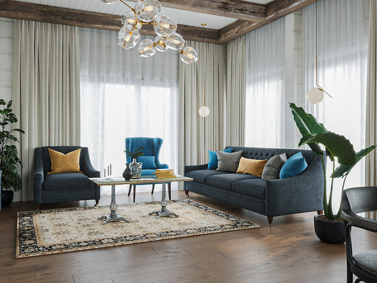 Загородный дом для молодой семьи