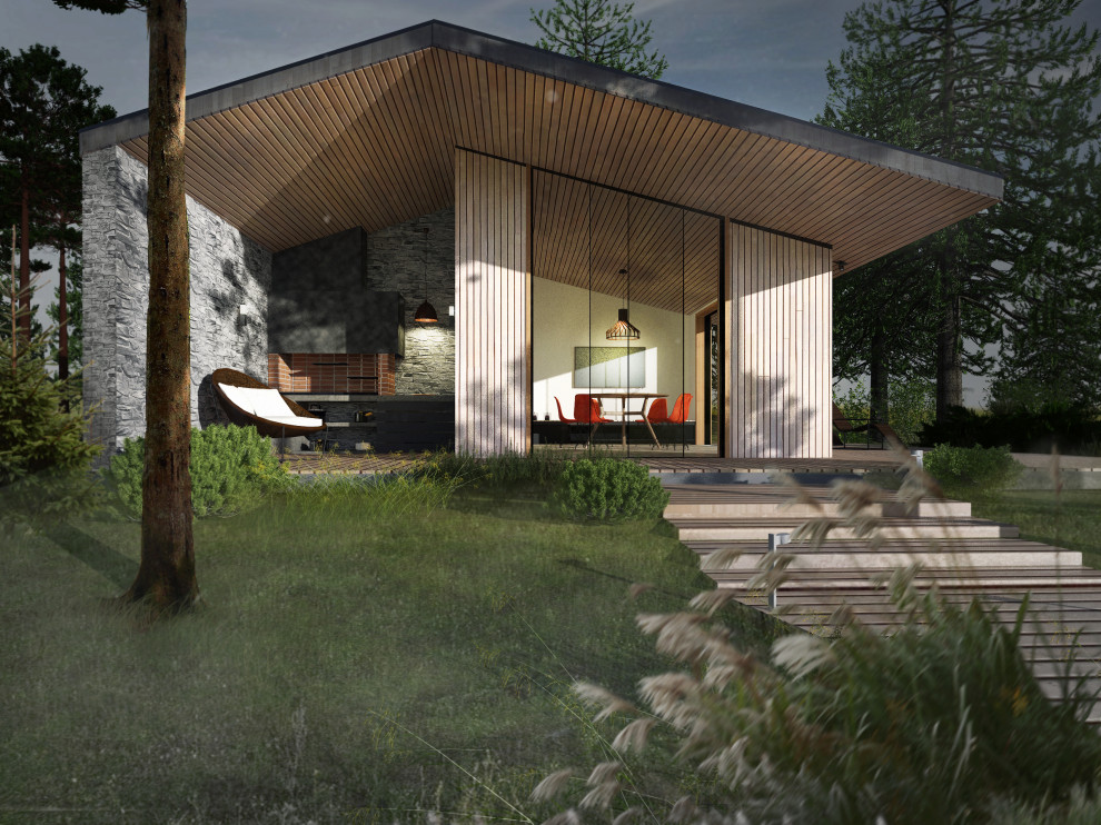 Обложка проекта: Проект летней кухни с барбекю Liechtenstein