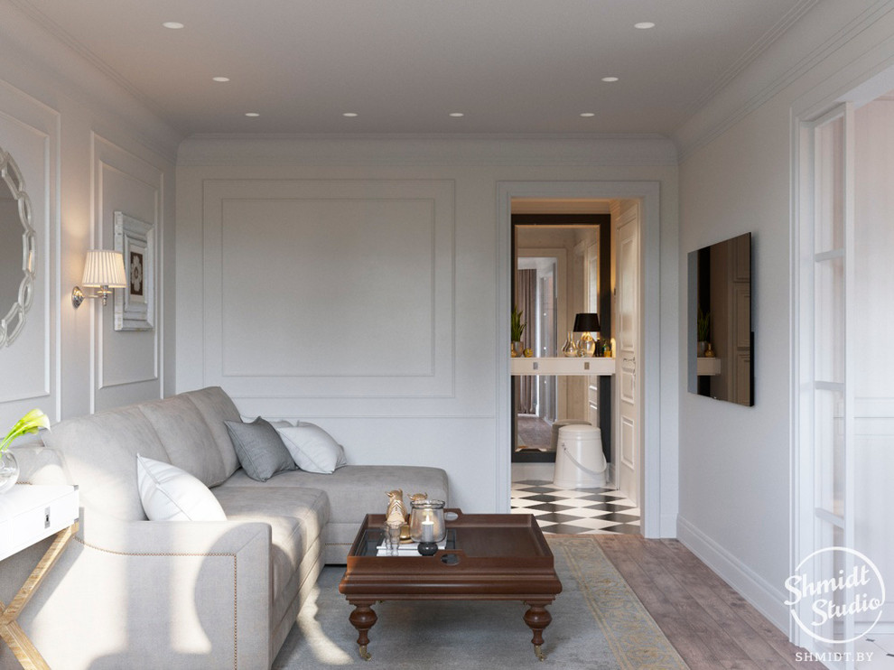 Проект интерьера "Искусный", Минск, 80м.кв