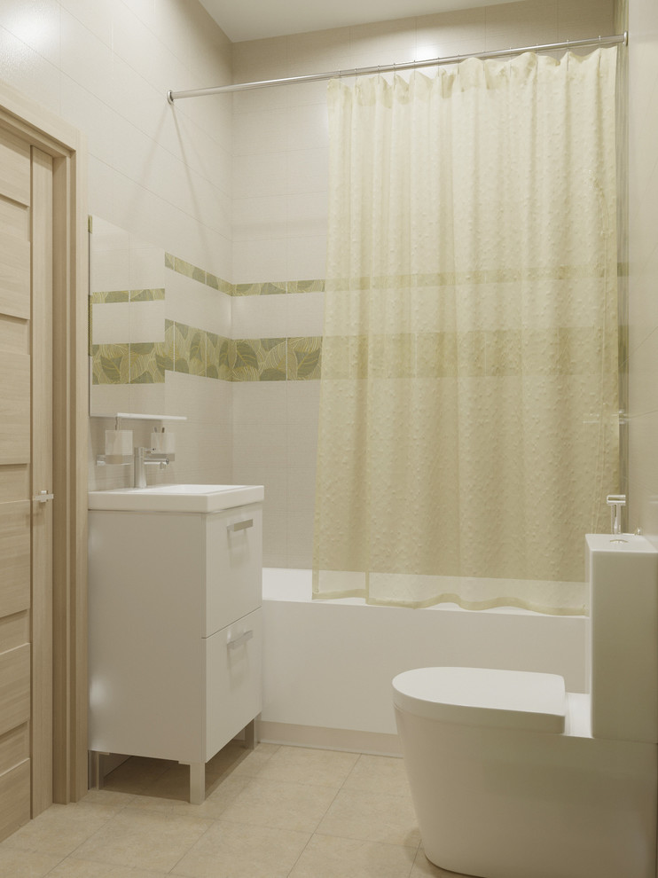 Однокомнатный модуль в стиле Контемпорари