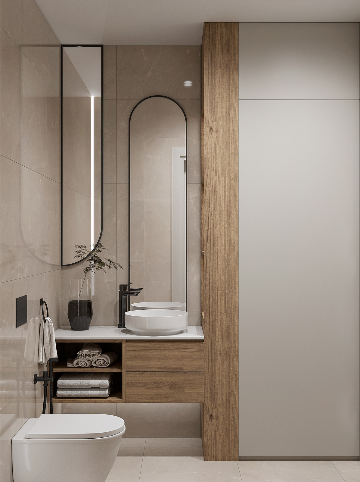 Уютный современный интерьер