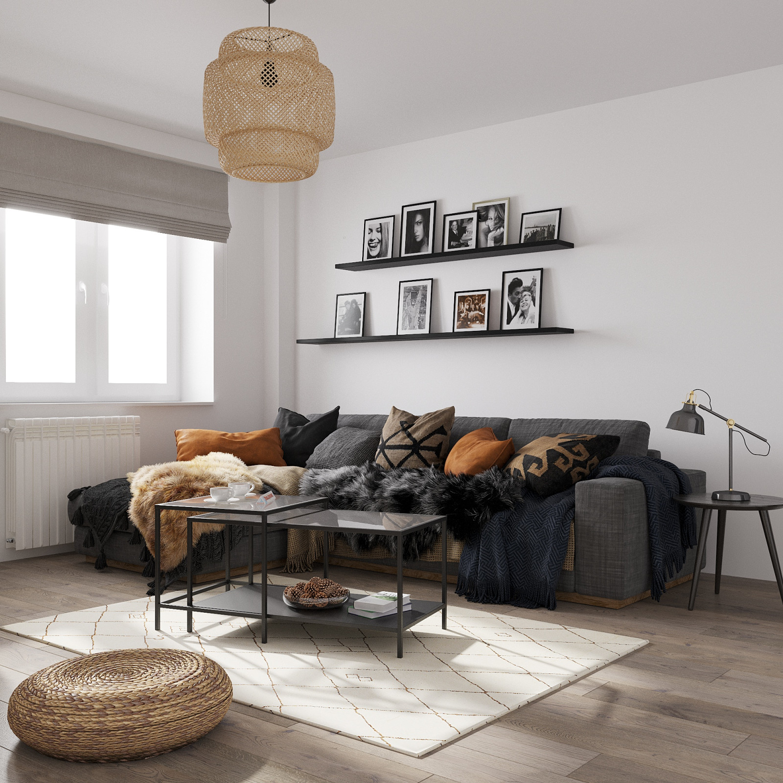 Дизайн проект 2-х комнатной квартиры г. Москва