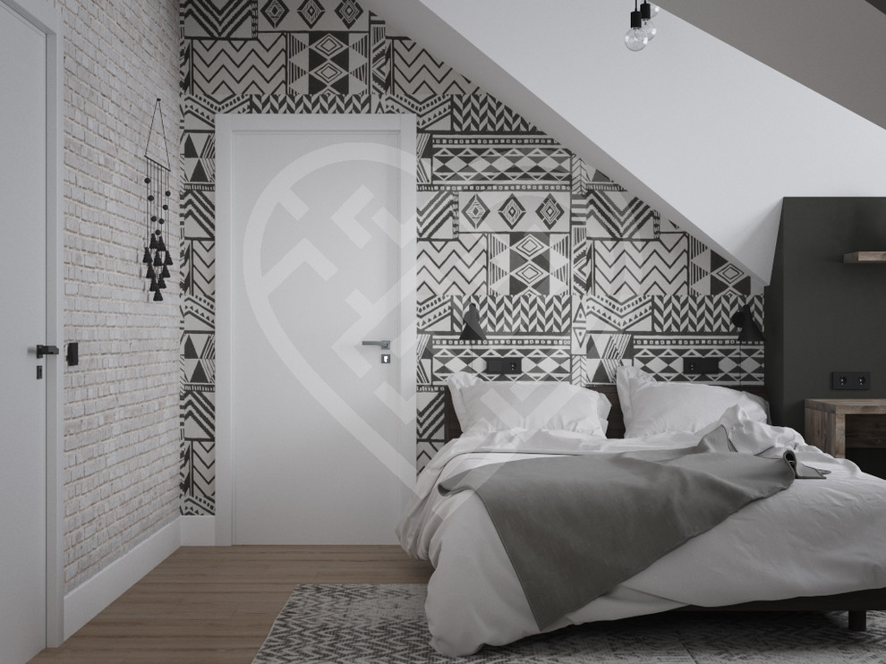 Дизайн интерьера коттеджа в стиле Лофт в Москве