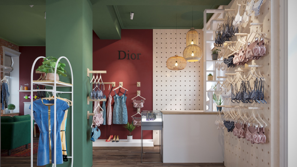 проект магазина белья и домашней одежды