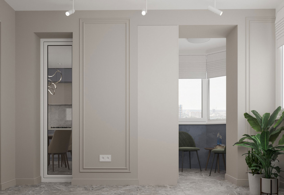 Дизайн-проект трехкомнатной квартиры