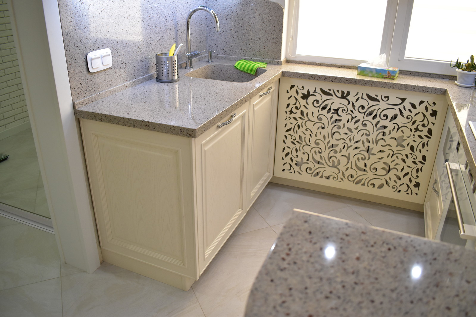 Кухня из массива дуба Коза Ностра с подбором патины!