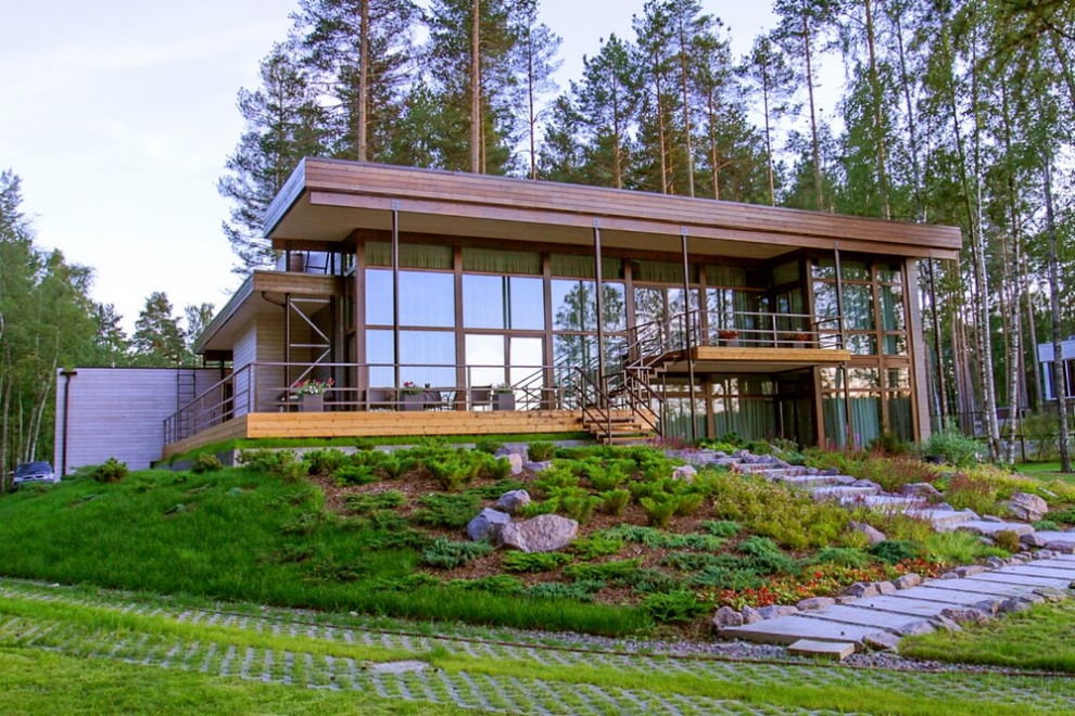 Фахверковый дом на Лемболовском озере