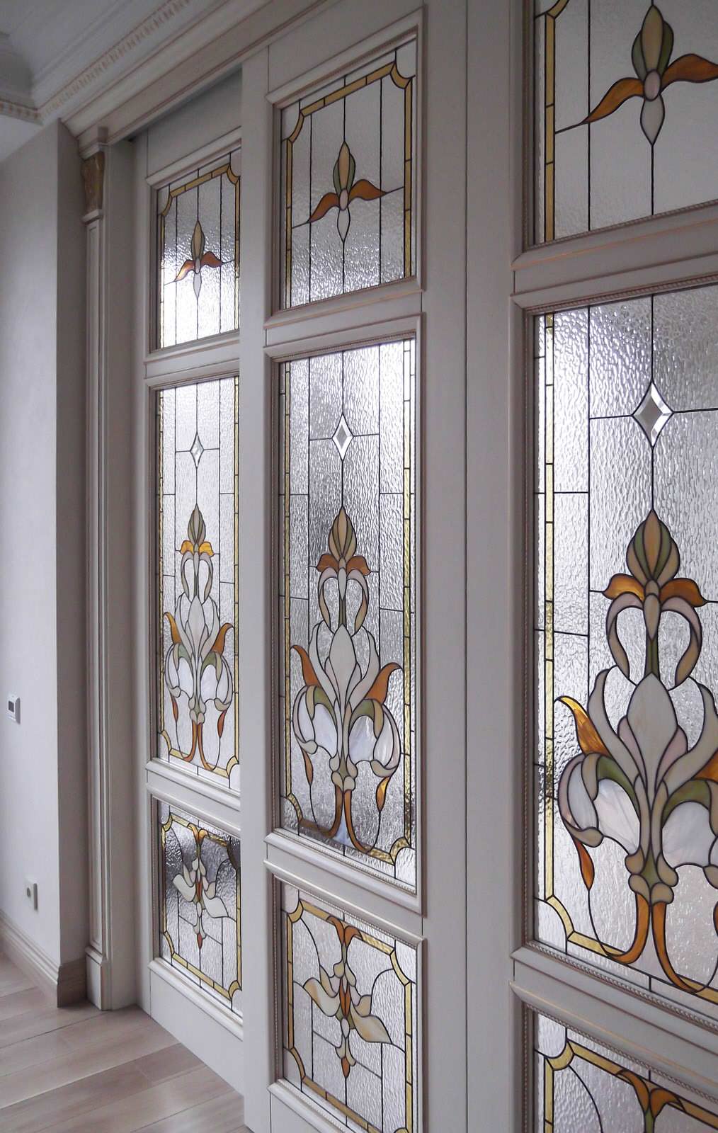 Обложка проекта: Реализация: Витражи для 3-х этажной квартиры в Казани