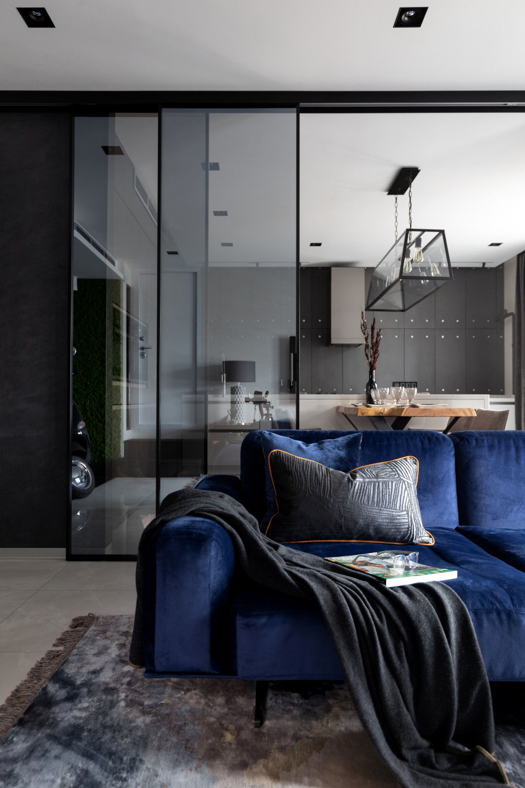 Квартира 170м2 | BLACK NATURE | Современный индустриальный стиль